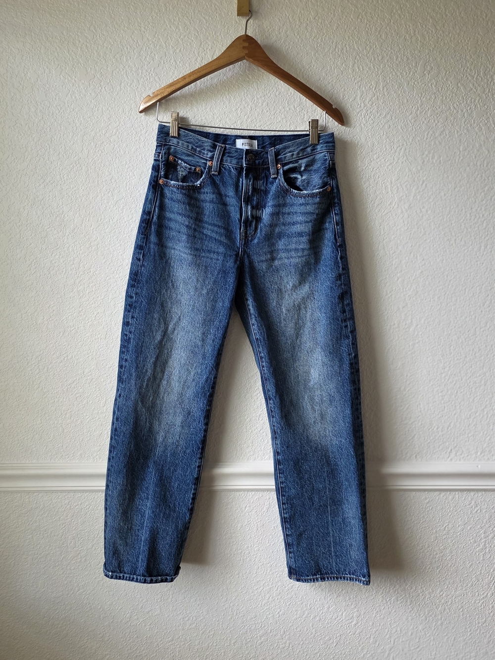 Lexi Mid Rise Bowed Straight Jean - Artisan
